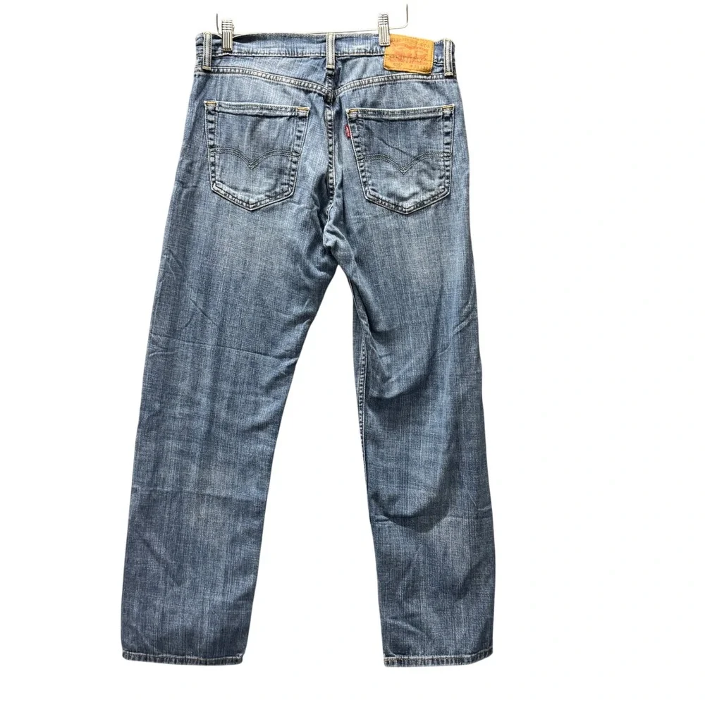 Levi's 505 Jeans Mens 34x32 (34x31 ACTUAL)‎ Regular Fit Blue Denim Classic